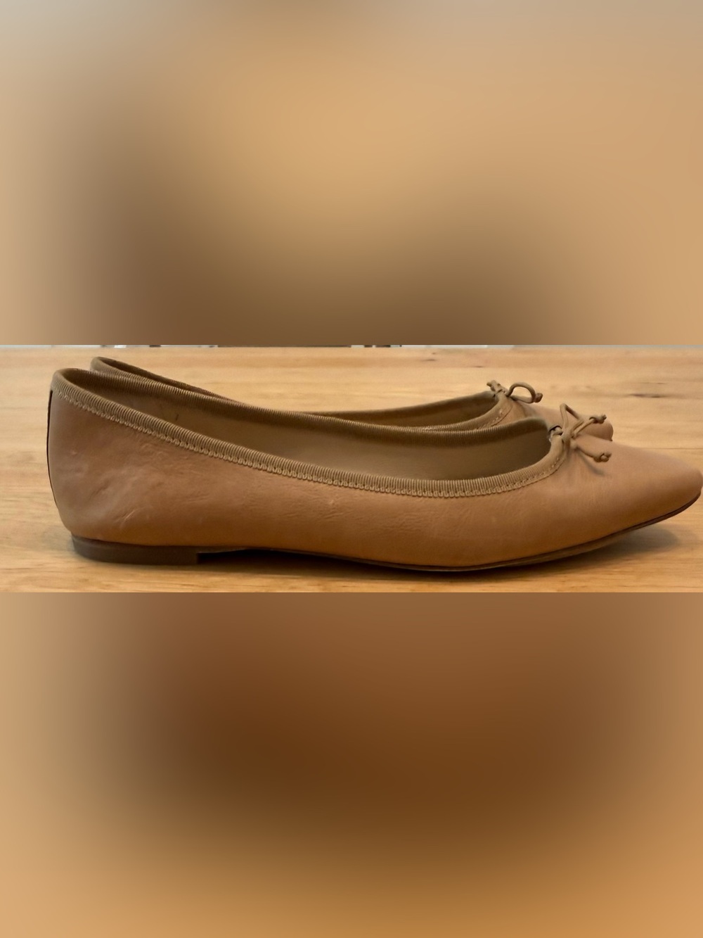NWOT Veronica Beard Leather Ballet Flats Size 6